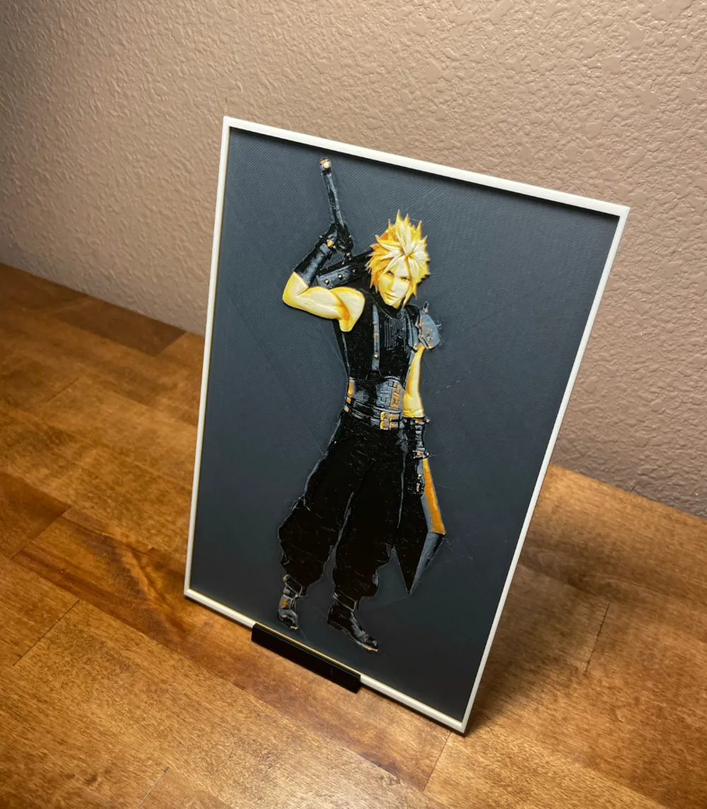 Hueforge - Final Fantasy VII - Cloud Full Body