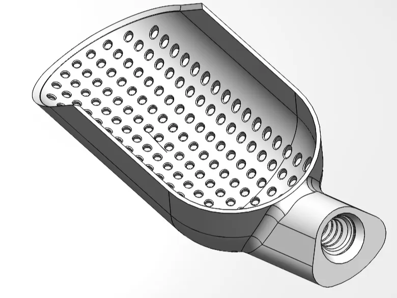 Haas Chip Tray Scoop