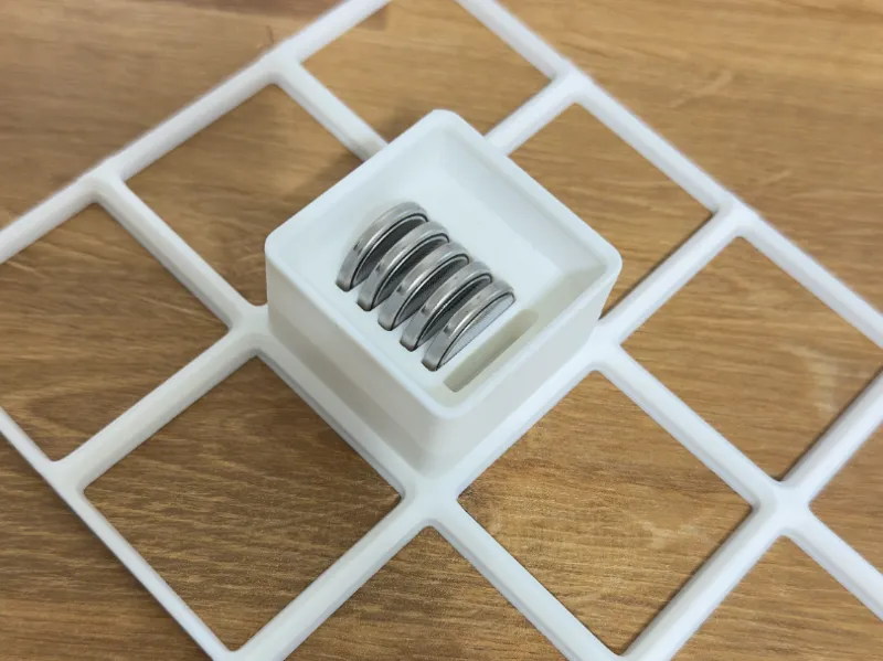 Gridifinity 1x1 Stackable CR2032 Coin Battery