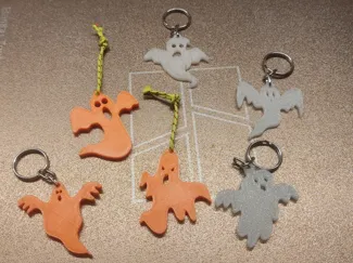 Ghost on keys