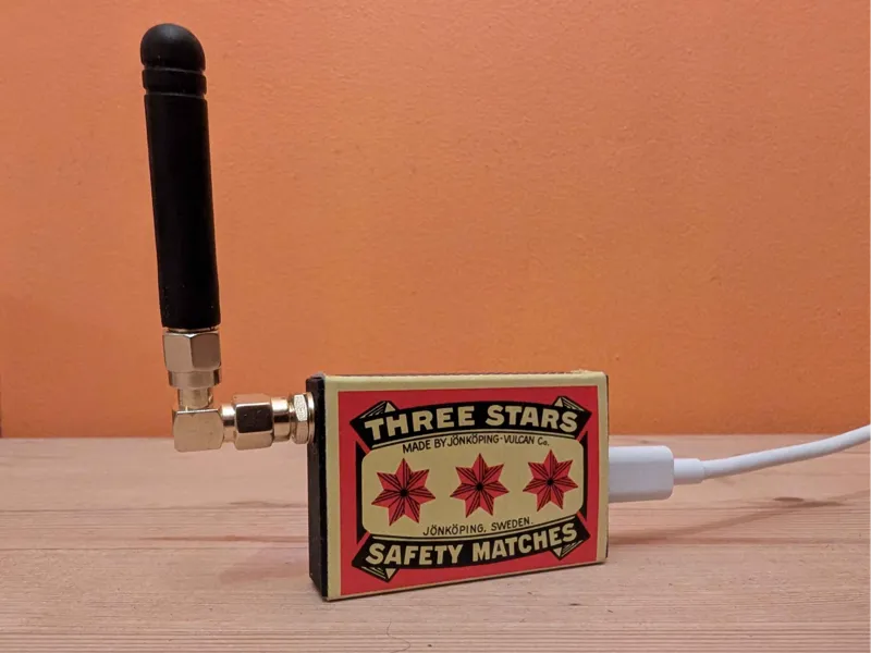 Match Box Case for Heltec V3 Meshtastic 