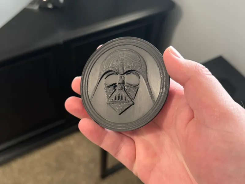 Darth Vader Relief Sculpture