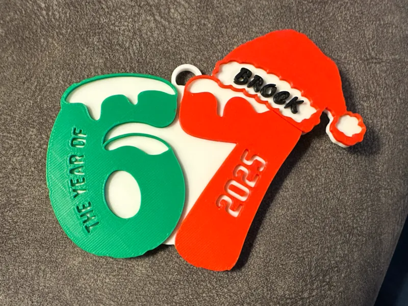 67 Ornament Snow