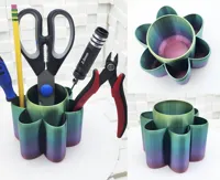 Pot à outils/stylos 6 pétales — photo 1