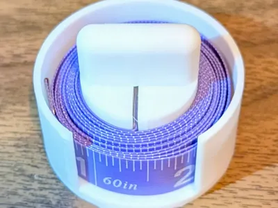 Improved Print in Place - Tape Measure Spool