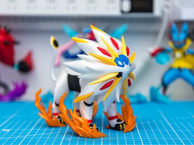 Pokemon - Solgaleo 14.5cm multi-part No AMS