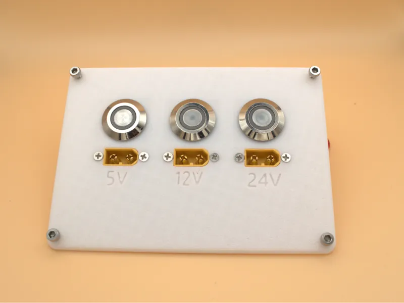 PowerSwitch Box – 3-fach Schalter mit XT60E-M
