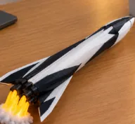 Futuristic SPACE SHUTTLE - Free 3D Print Model - MakerWorld
