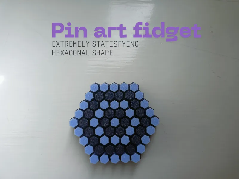 Pin art fidget