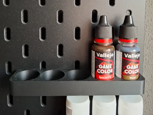 Range-flacons Vallejo pour panneau Skådis