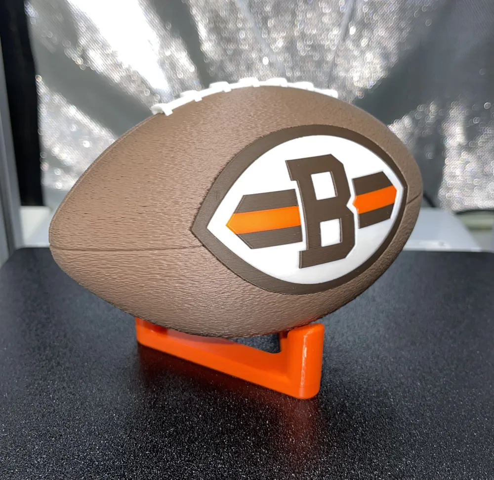Seattle Seahawks Football - Free 3D Print Model - MakerWorld