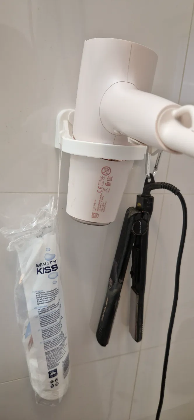 Hair dryer / iron holder