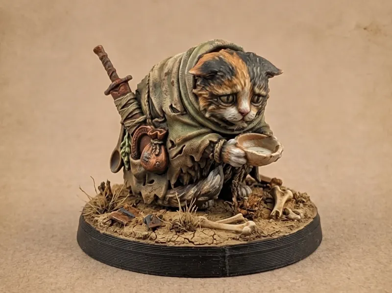 Cloaked Cupbearer Cat