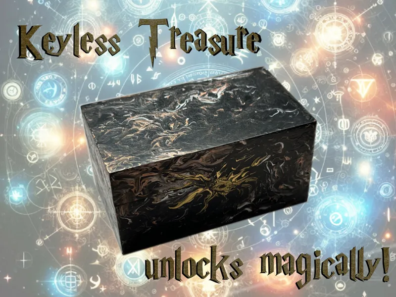 Keyless Treasure - Unlocks magically