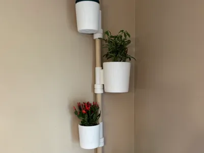 Modular Dowel Planter