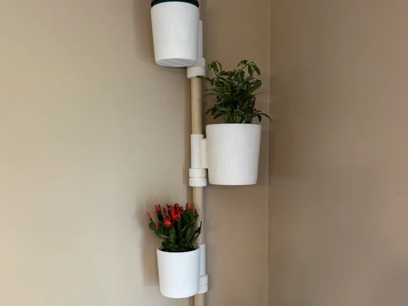 Modular Dowel Planter