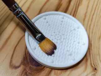 Simple Brush Cleaner Pad