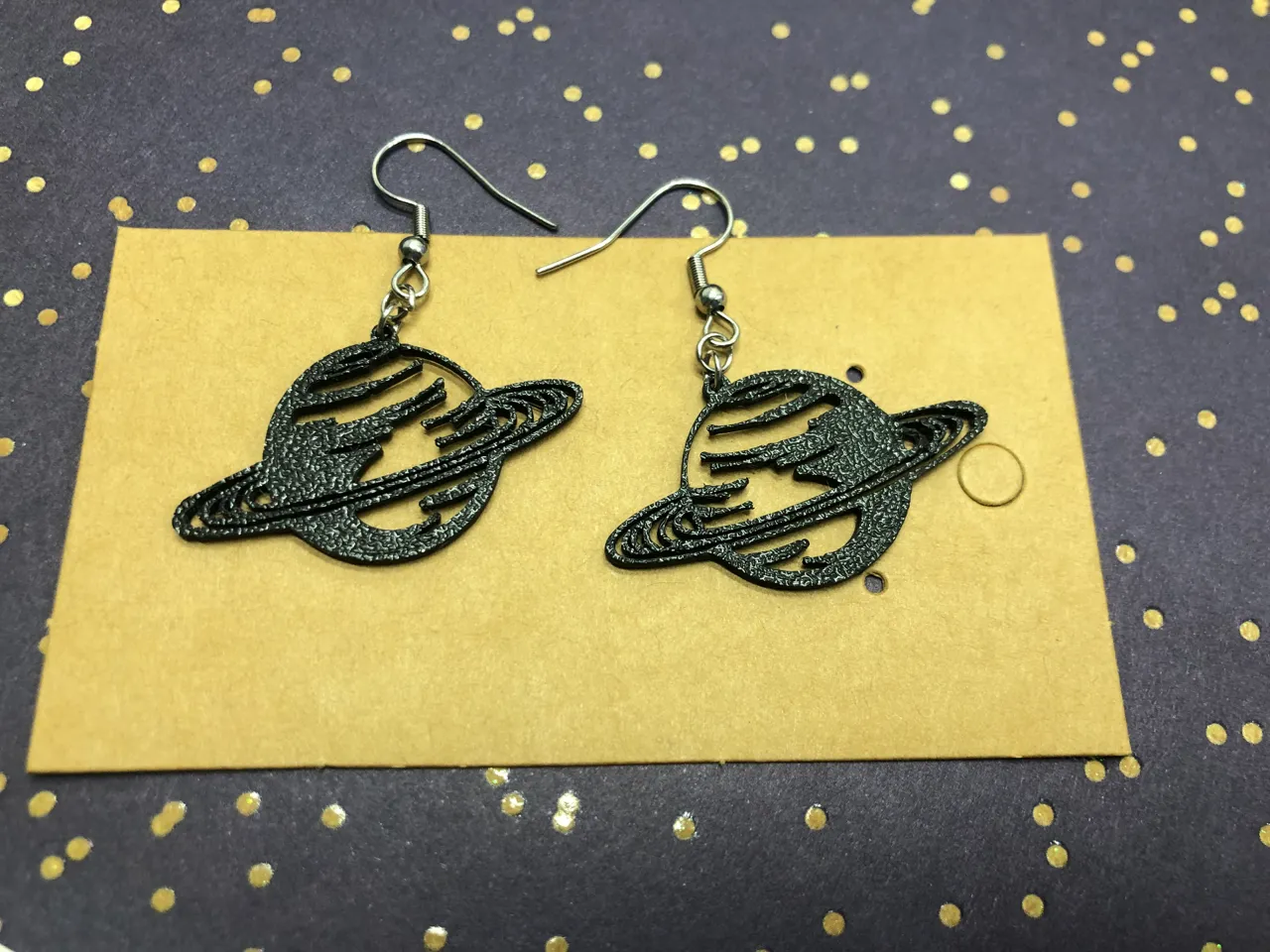 Saturn earrings, no AMS, 0.4 mm nozzle view 2