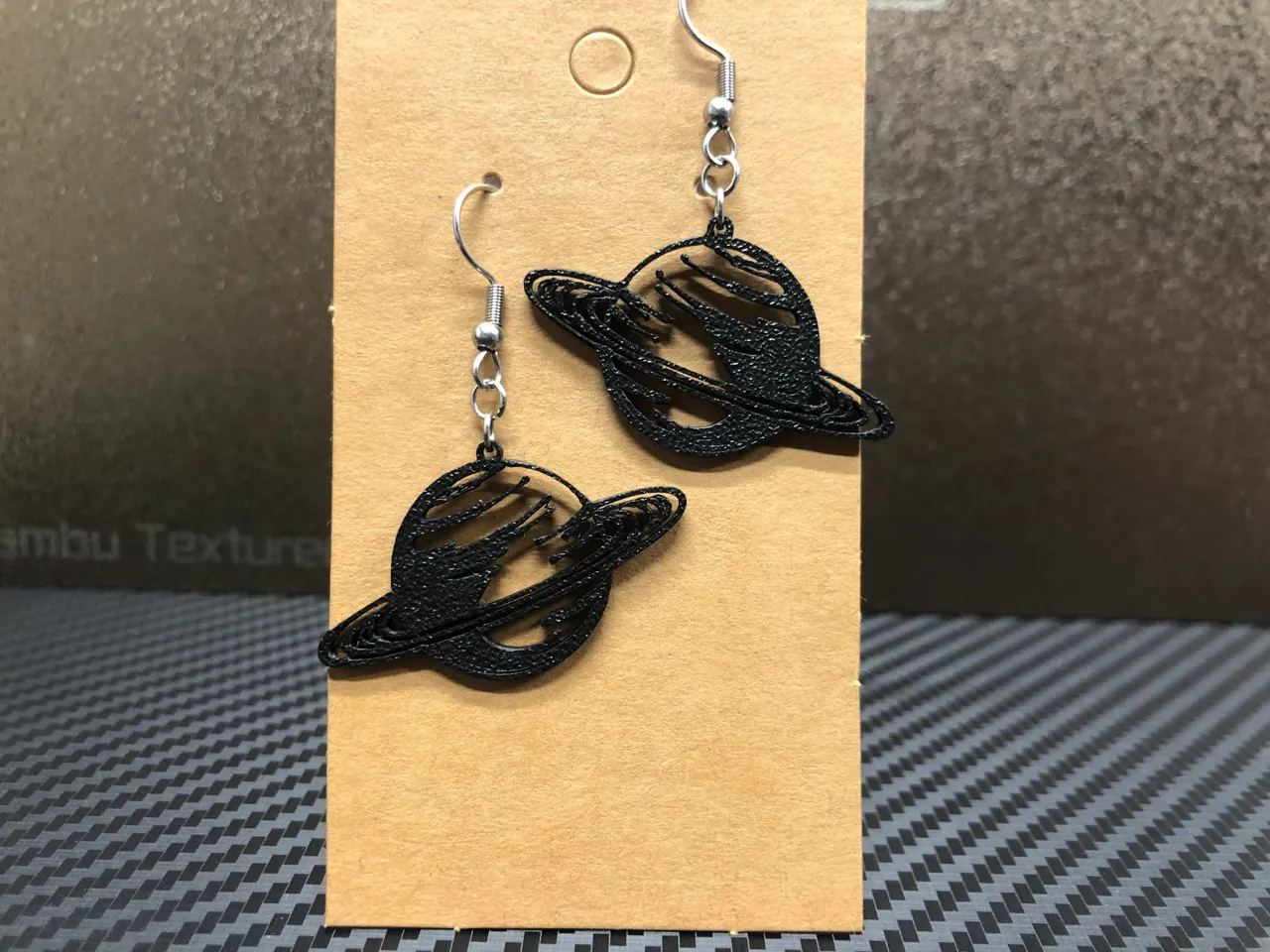 Saturn earrings, no AMS, 0.4 mm nozzle view 3