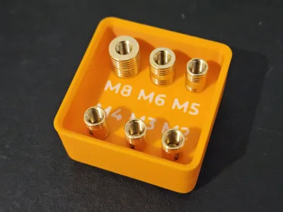 CNC Kitchen Heat Insert Tips in 1x1x3 Gridfinity