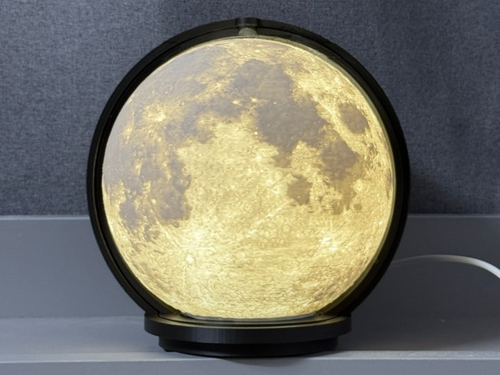 led Moon mood lights that can be adjusted in phase