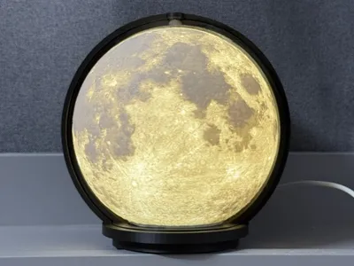 led Moon mood lights that can be adjusted in phase