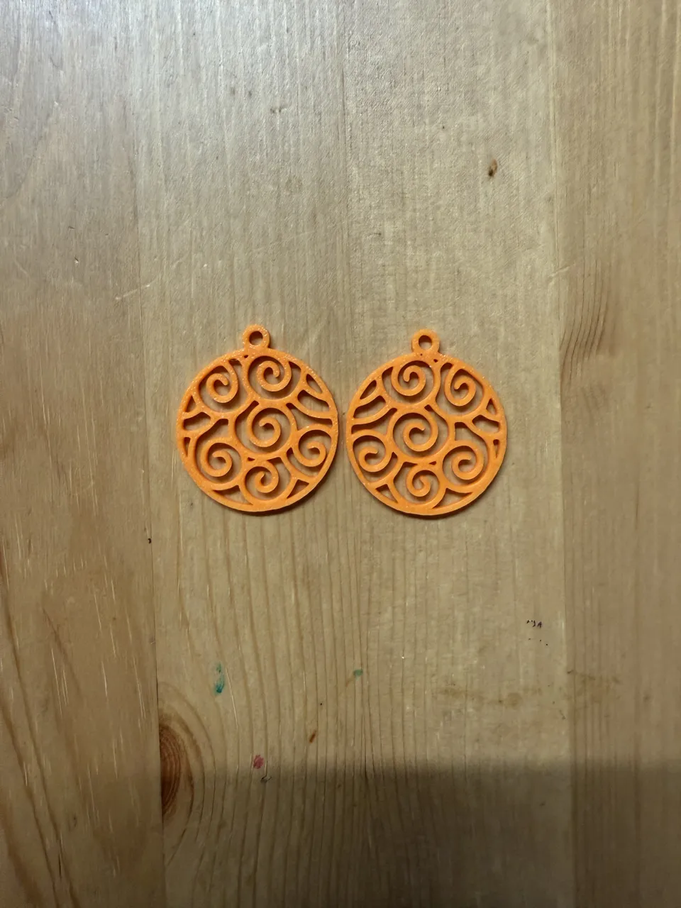 Earrings view 2