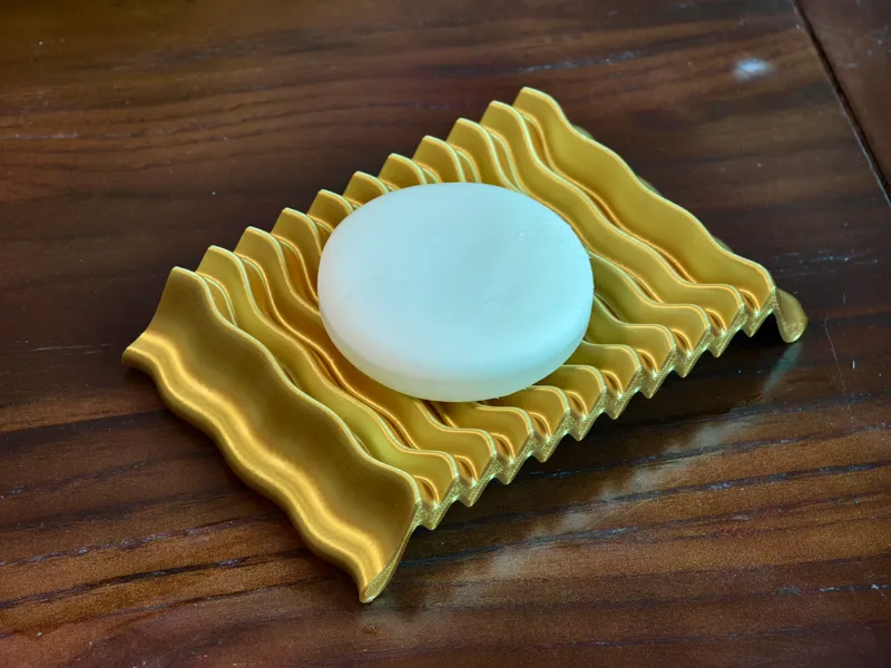 波浪纹肥皂盒