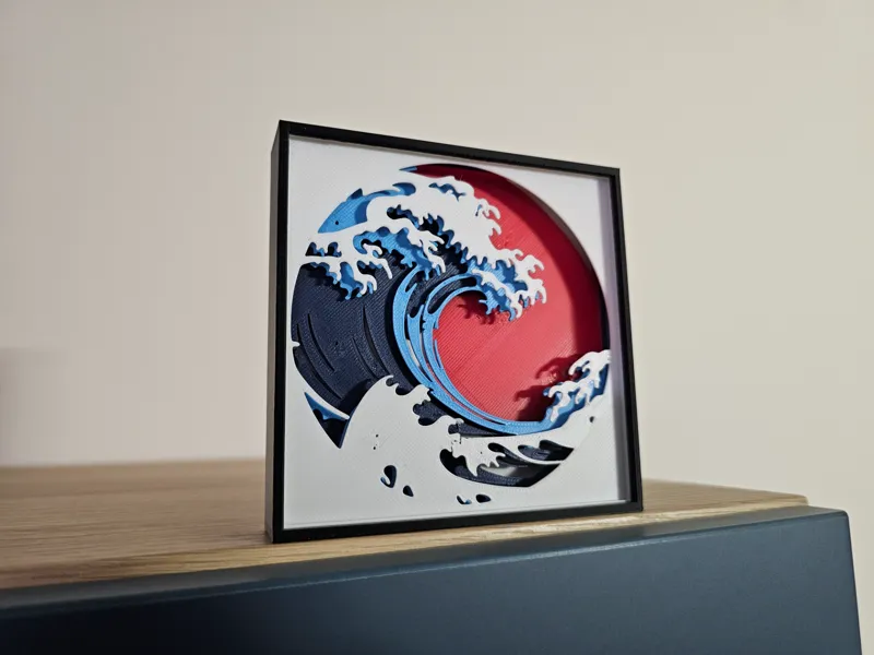 The Great Wave Shadowbox