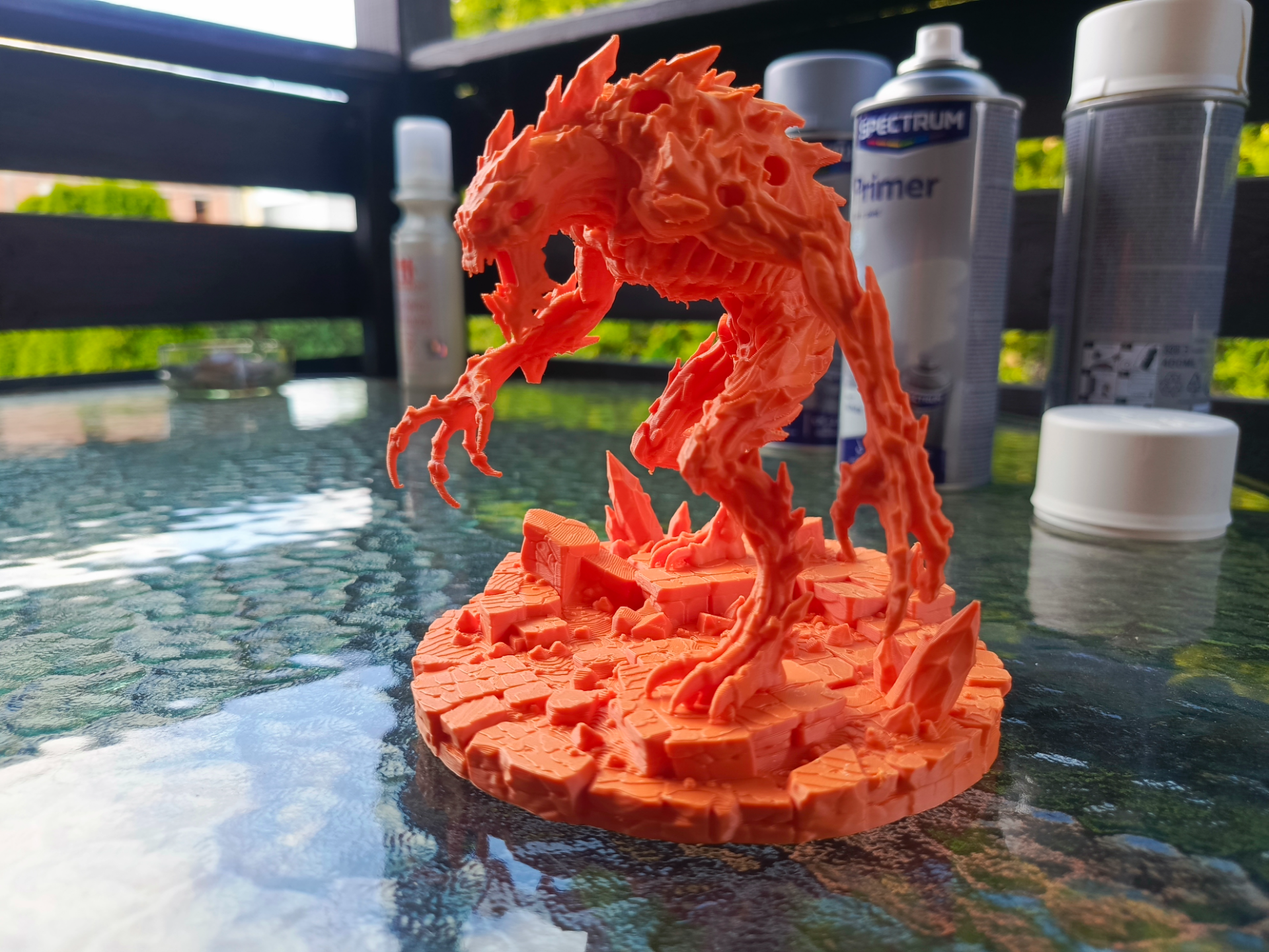 Ghoul Creature Figurine - Fantasy Miniature
