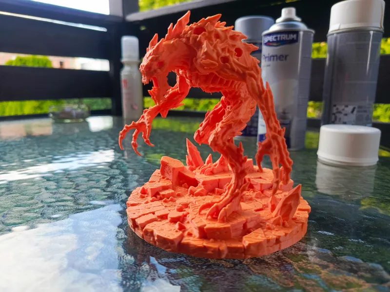 Ghoul Creature Figurine - Fantasy Miniature