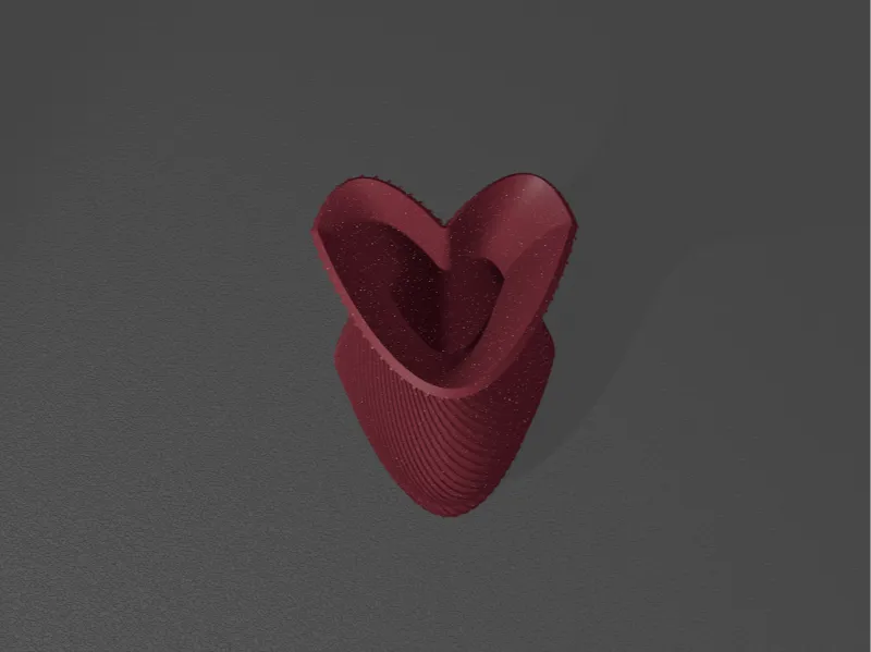 Heart Vase