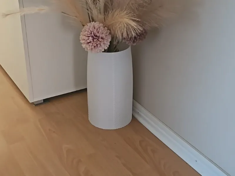 Grosse Vase für Trockenblumen 