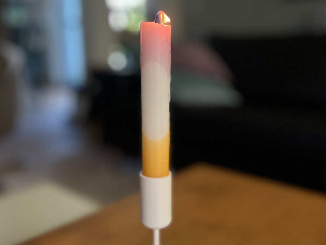 Minimalist Taper Candle Holder-Slim Candle (22mmm)