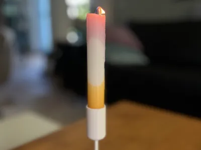 Minimalist Taper Candle Holder-Slim Candle (22mmm)