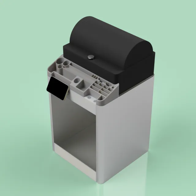 Top Tool Storage for Bambu Lab X1C X1 P1S P1P printers with AMS