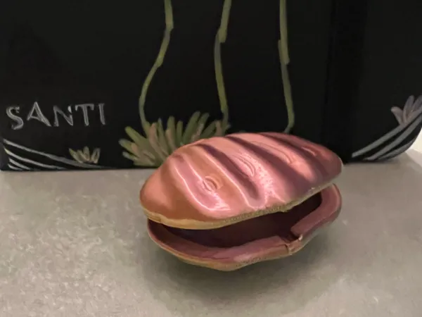 Coquillage fidget, petit et grand modèle