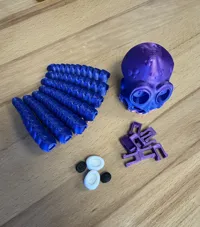 1 Plate Print by Object / Multipart / New Version / 0.2mm