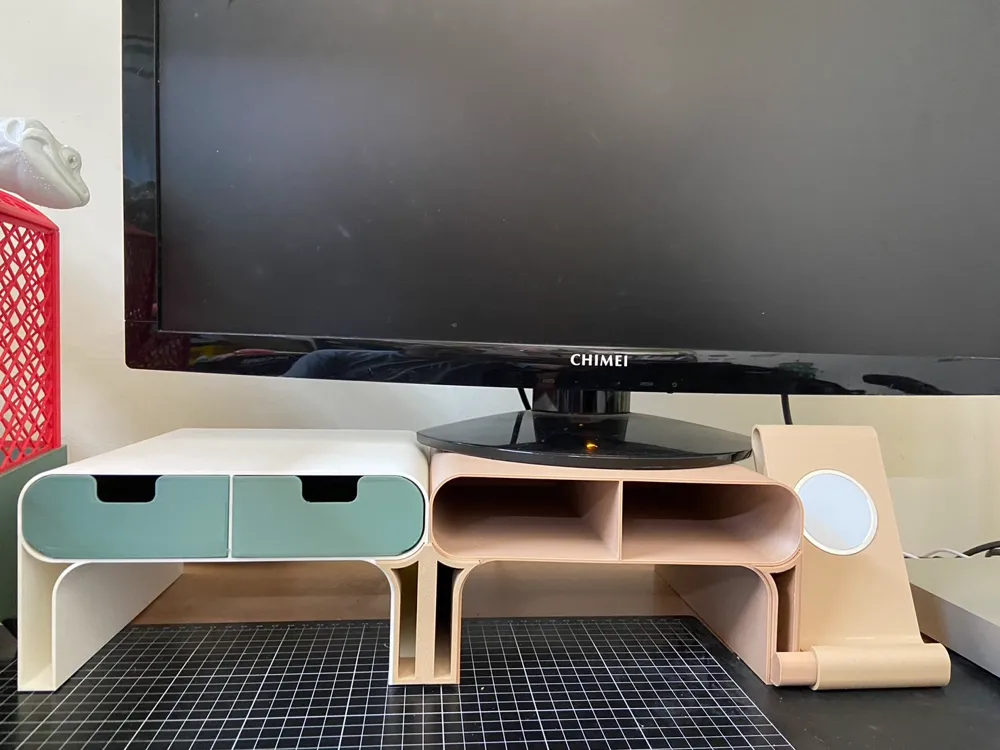 Simple style monitor riser by JoeHou - MakerWorld