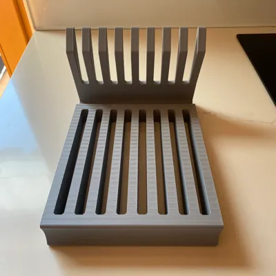 Kitchen plate rack by Printstellar MakerWorld: Download Free 3D Models