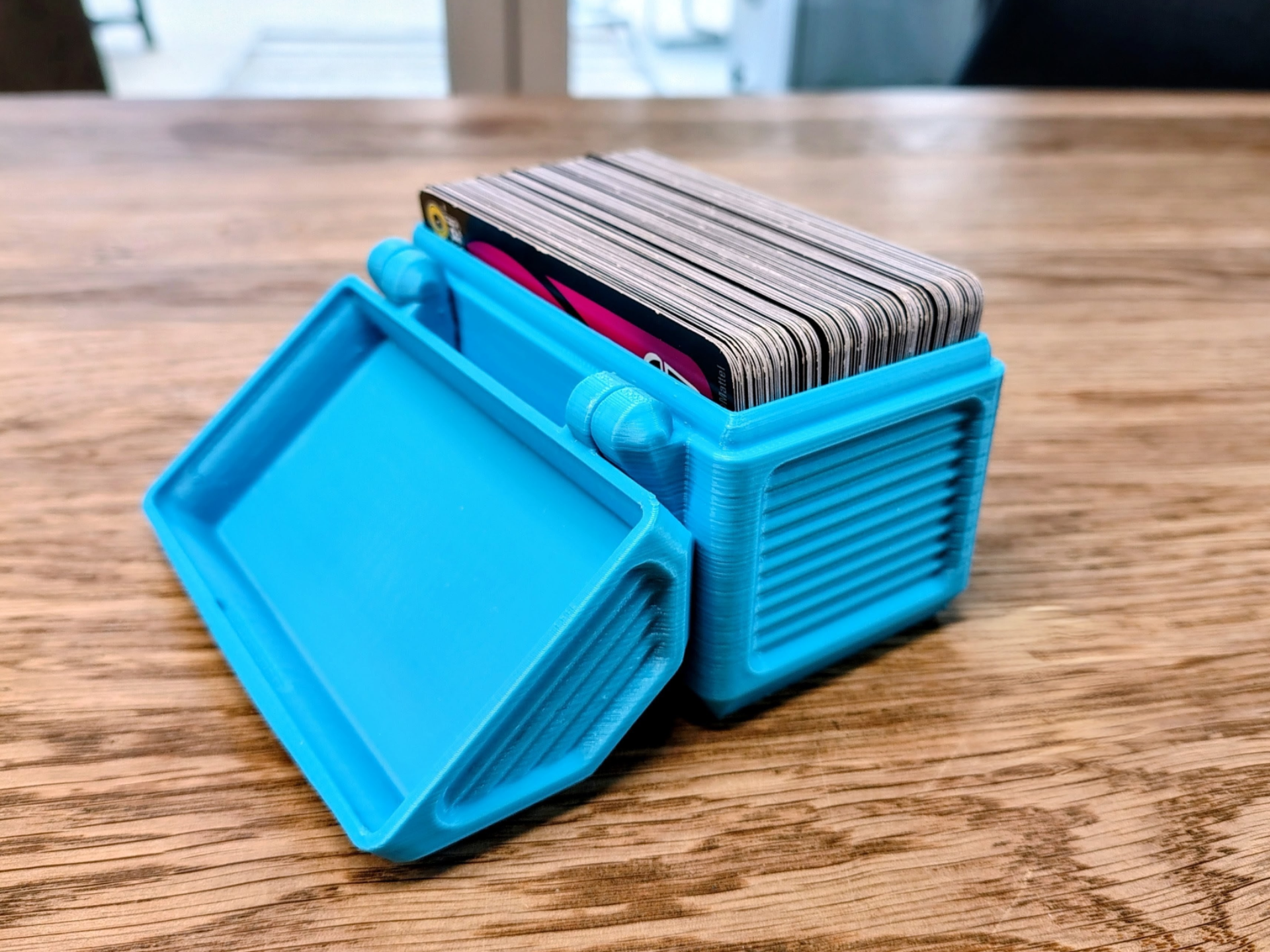 Chest Playing Cards print in place 