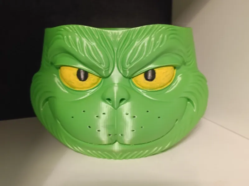 Grinch planter