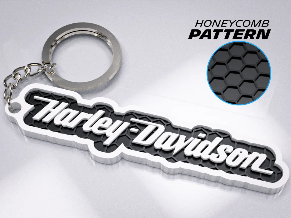Harley Davidson Keychain