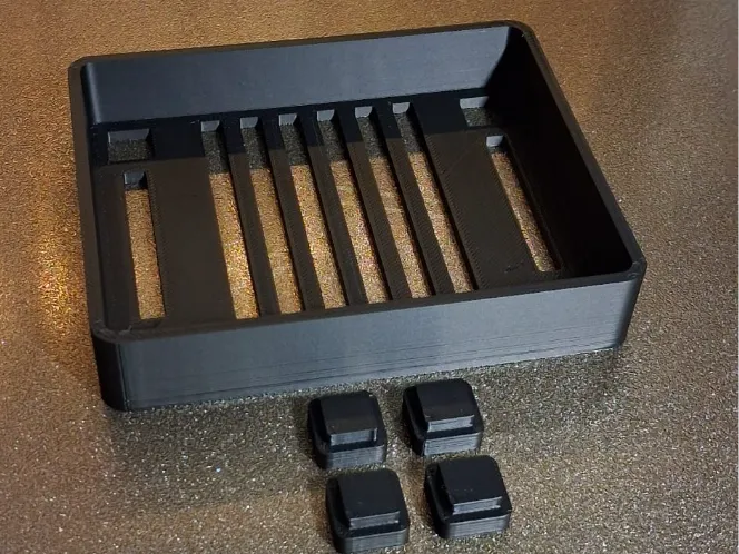 Generador caja para estropajos