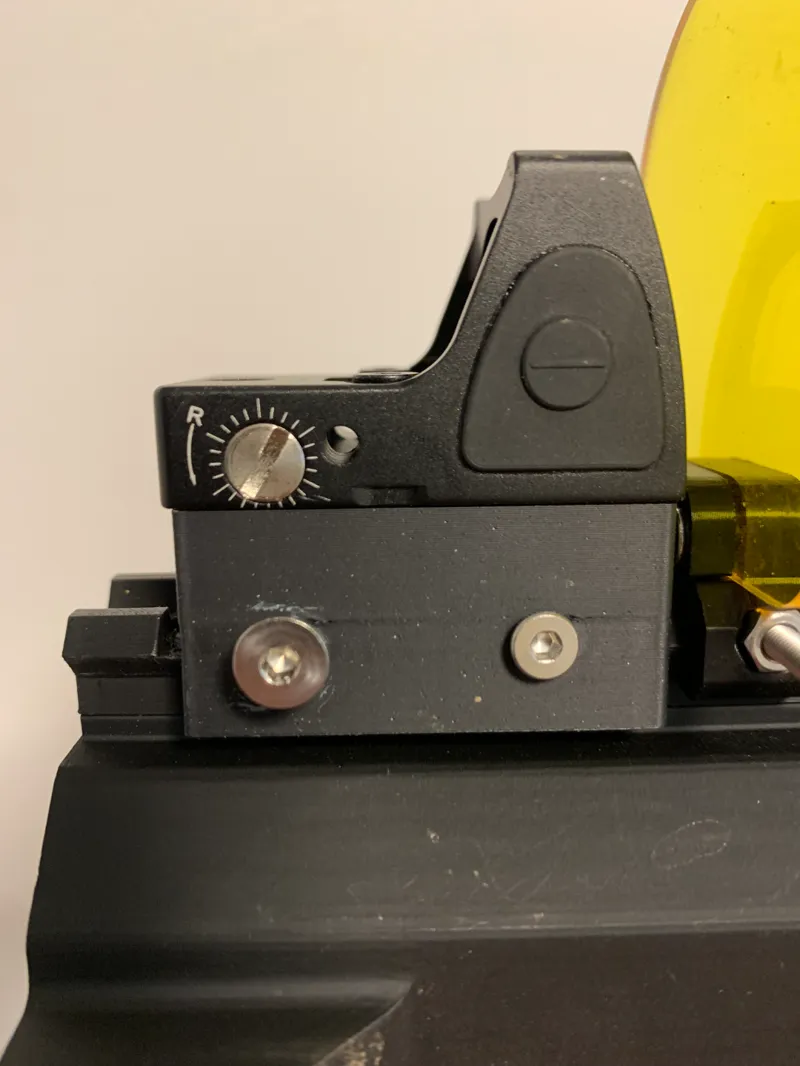 micro red dot sight picatinny mount