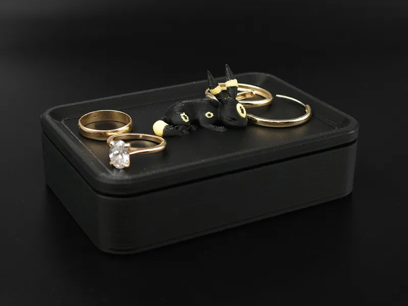 Umbreon Trinket Box with Tray Lid by More Ghosts