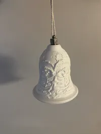 Cloche de Noël lumineuse aux pingouins chanteurs — photo 7