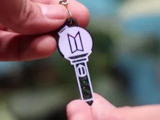 BTS Lightstick Keychain