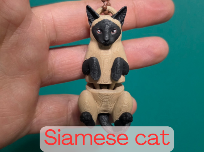 Siamese cat - articulated buddy
