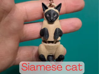 Siamese cat - articulated buddy